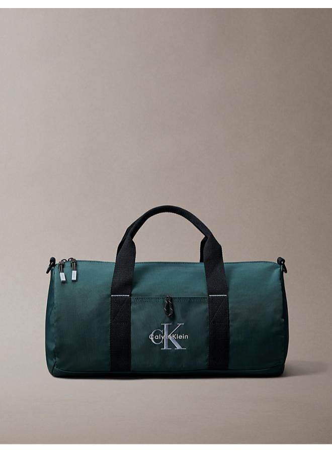 CALVIN KLEIN Bold Logo Nylon Duffle Bag - Image 1